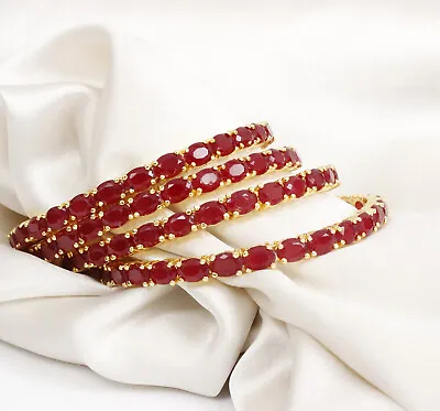 Indian Ethnic Jewelry CZ AD Gold Plated Bracelet Wedding Kada Bangles Sets 4 Pc • $11.99