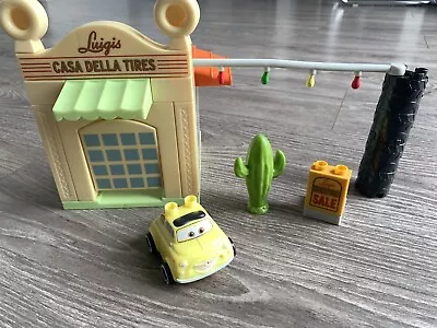 Mega Bloks Disney Pixar Cars Luigi's Casa Della Tires Set RARE  • £15