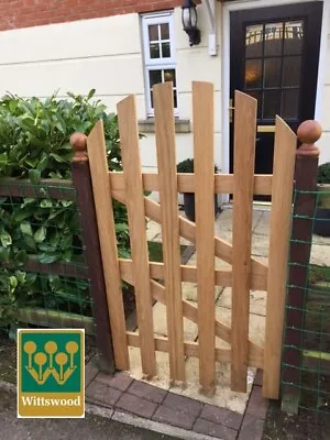 Solid Oak Garden/Path Gate  AVAILABLE IN ANY SIZE • £182.52
