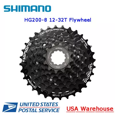 Shimano Tourney TX CS-HG200 8-Speed 12-32T HYPERGLIDE Cassette Sprocket MTB • $15.48