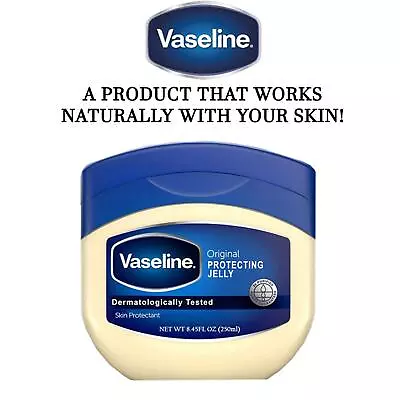 Original Vaseline Petroleum Jelly All Over For All Skin Types 250ml • £6.25
