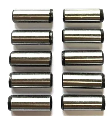 5/16  X 7/8  DOWEL PINS HEAT TREATED ALLOY STEEL - BRIGHT FINISH - 10 PIECES • $9.75