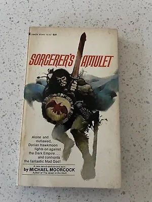 Michael Moorcock - Sorcerer’s Amulet - Lancer Books - 1968 Paperback - Fantasy • £7.95