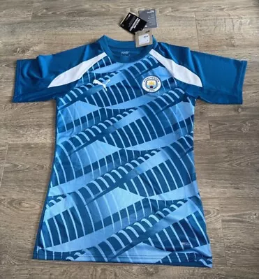 Man City Jersey 23-24 Training Shirt Size Small Uk • £19.99