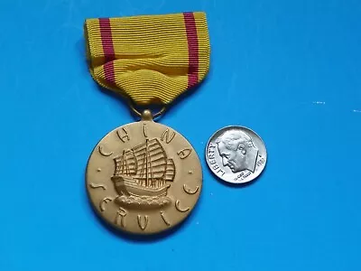 Wwii Original U.s. Marine Corp China Service Medal • $50