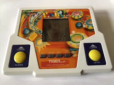 Vintage 90s 1994 Tiger Handheld Super Arcade Pinball Tested Complete • $14.99