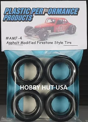 #AMF-4 Asphalt Modified 15  Firestone 60s/70s Stock Car Tires - PPP 1/25 - L@@K • $10.99