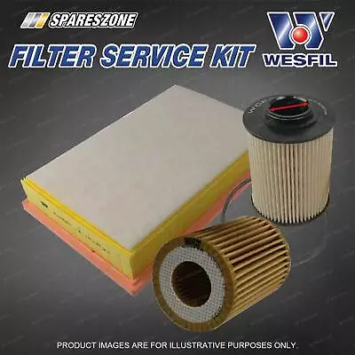 Wesfil Oil Air Fuel Filter Service Kit For Great Wall Ute Cannon 2.0L 4Cyl TD • $71.99