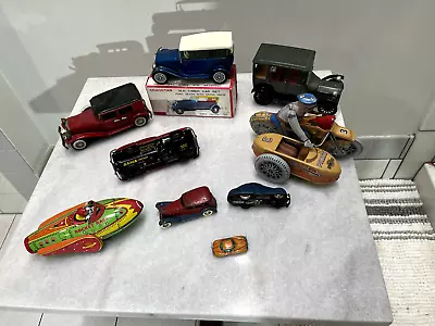 Antique Japanese TIN Toy Car LOT: • $45