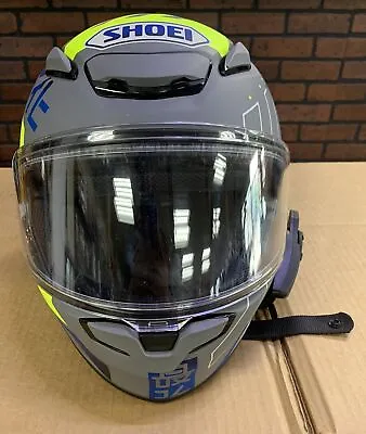 Shoei RF-1400 Accolade TC-10 Size M - Full Face Motorcycle Helmet + Sena 20S EVO • $419.99