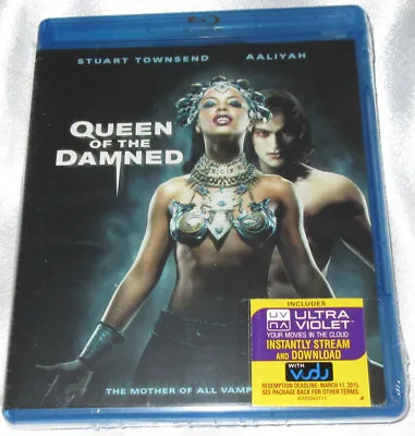 Queen Of The Damned Blu-ray (New) Aaliyah Anne Rice Horror • $16.69