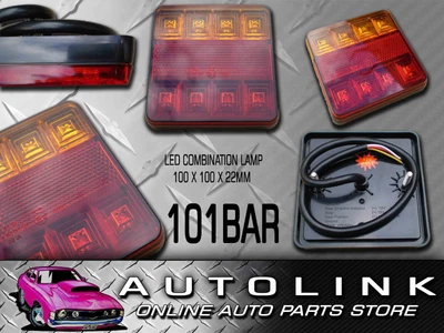 $38 • Buy LED REAR COMBINATION LAMP TRAILER LIGHT STOP/TAIL INDICATOR FULLY SUBMERSIBLE X1