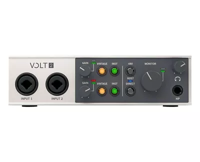 Universal Audio Volt 2 2-in/2-out USB 2.0 Audio Interface W/ Built-In Mic Preamp • $160