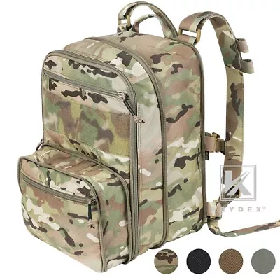 KRYDEX D3 Flatpack Tactical Expandable Backpack Military MOLLE Travel EDC Pack • $59.95