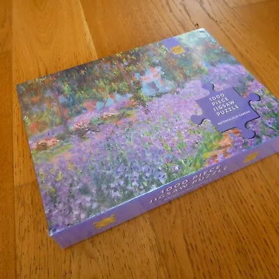 Marks And Spencer M&S 1000 Piece Jigsaw Puzzle Watercolour Garden NEW SEALED • £13.99