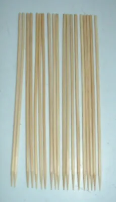  21 X SMALL WOODEN STICKS / DOWELS For CRAFT MODELLING Etc 2.5mm X 150mm  • £2.95