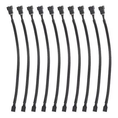 10PCS 4 Pin PWM Fan Extension  Cable Connector Case Male To Female Extending Ch • $9.99