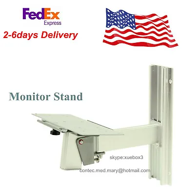 USA Wall Monitor Stand Fixed Bracket For Vital Signs ICU Patient Monitor CMS8000 • $129