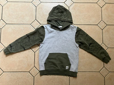 £0.75 • Buy H & M Boys Dinosaur Hooded Sweatshirt.(UK Size 6-8 Years).