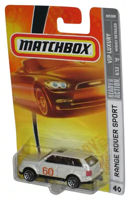 Matchbox VIP Luxury 8/12 (2007) White Range Rover Sport Car #40 • $13.98