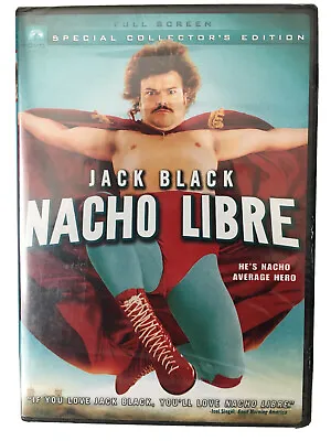 Nacho Libre (DVD 2006 Special Edition/ Full Screen/ Checkpoint) New! Sealed! • $5.35