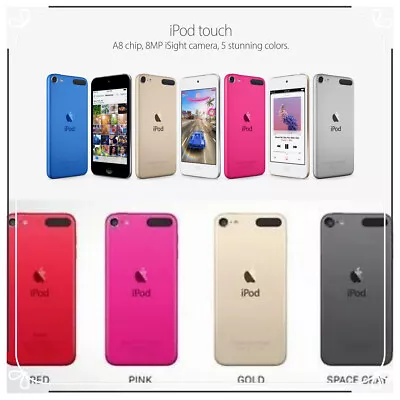 Apple IPod Touch 5th 6th 7th Generation 64GB 128GB 256GB All Colors MP4 Game LOT • $16.56