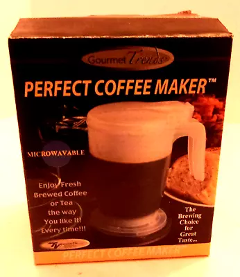 Perfect Coffee Maker - Gourmet Trends - Microwavable  **Brand New • $6.90