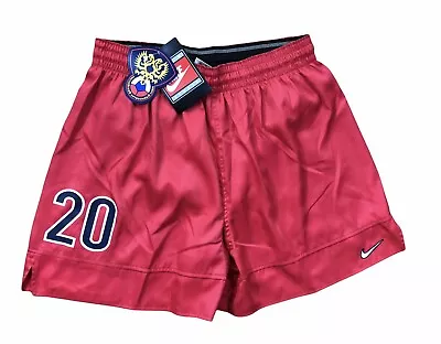 NWT 1998 Russia Soccer National Team Player Issue Football Futbol Shorts Mens XL • $68.99