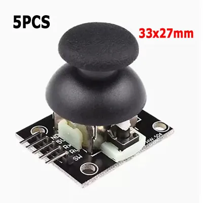 5 Pcs For Arduino Dual-axis XY Joystick Module PS2 Game Joystick Control Sensor • $7.69