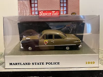 White Rose Collectibles 1949 Ford Maryland State Police Patrol Car 1:43 • $35