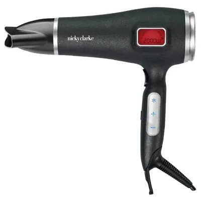 Nicky Clarke 2000W Professional Salon Hair Therapy Digital Touch Control • £29.99