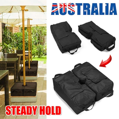 $19.95 • Buy Parasol Umbrella Stand Base Fixed Patio Garden Sunshade Weight Bags Detachable