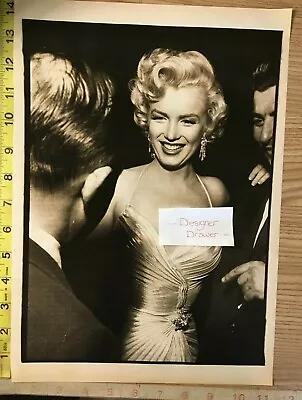 Marilyn Monroe Vintage Photo Photograph In Pleated Dress • $13.95