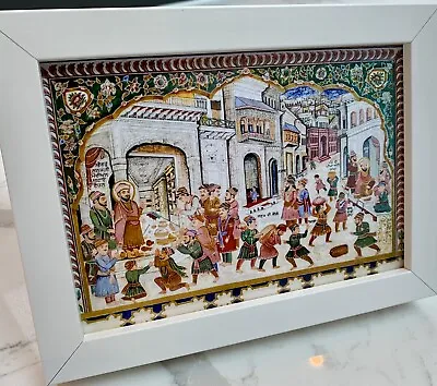 £6.99 • Buy Guru Nanak Dev Ji Fresco Wall Art Print Painting Sikh Sikhism RARE