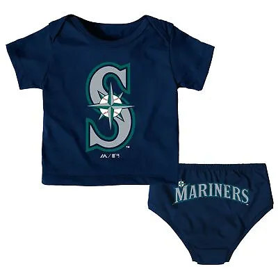 Outerstuff MLB Infants Seattle Mariners Mini Uniform Tee Set • $9.99