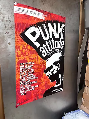 PUNK ATTITUDE PROMO POSTER 2005 Capital Entertainment Enterprises BLACK FLAG MC5 • $10.99