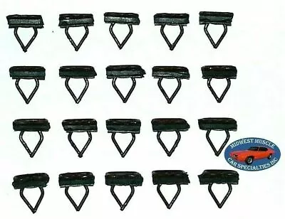 $29.69 • Buy Ford Lincoln Mercury 5/16 X1/2  Body Side Moulding Molding Trim Clips 20pcs R