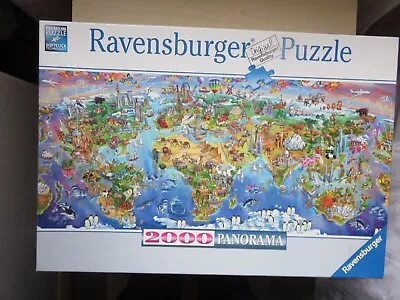 Ravensburger 2000 Piece Panorama Jigsaw Puzzle World Wonders • £5.99