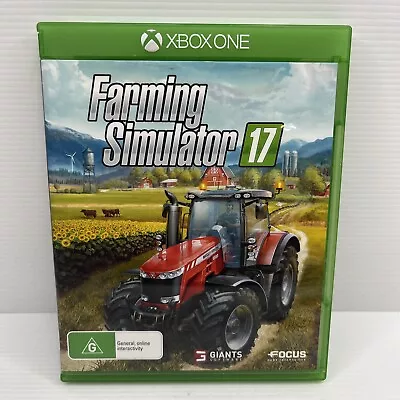 Farming Simulator 17 Microsoft Xbox One Game - Free Shipping • $19.90