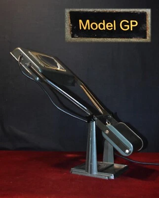 £285 • Buy Rare Early 1960s Magnifying Desk Lamp Industrial Design Illuminating Visual Aid