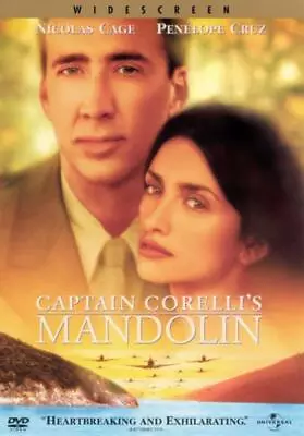 Captain Corelli's Mandolin Christian Bale 2001 New DVD Top-quality • £3.76