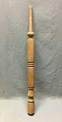 Antique Turned Wood Spindle Baluster Hardwood Staircase Vtg 386-20B • $9.95