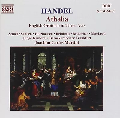 Handel: Athalia -  CD JFVG The Cheap Fast Free Post The Cheap Fast Free Post • £3.49