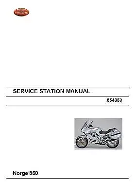 Moto Guzzi Workshop Service Manual 2007 Norge 850 • $25