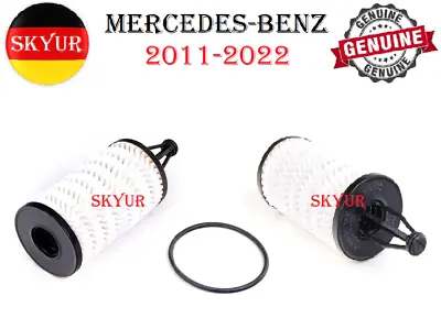 Engine Oil Filter For 2011-2022 Mercedes-Benz GENUINE • $38.33