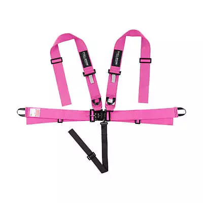 3  FULL BORE Harness 5 Point SFI 16.1 Latch/Link (FLURO PINK) • $165