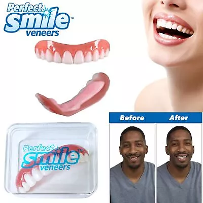Perfect Smile Veneers Instant Cosmetic Teeth Cover Fix Snap On One Size Fits All • $13.25