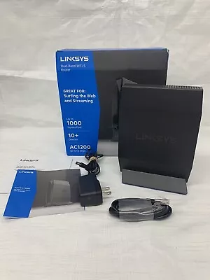 Mint Linksys Dual-Band AC1200 WiFi 5 Router (E5600) • $19.99