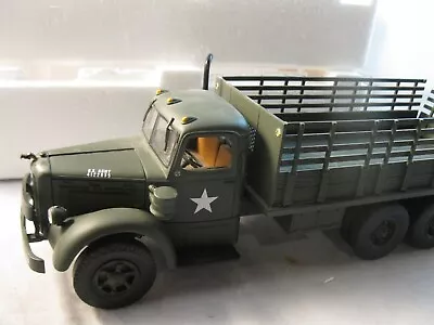 First Gear 1/34 Scale Mack L Model Stake Truck U.S. ARMY 19-3177MIB • $75