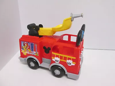 2011 Mattel Disney Mickey Mouse Clubhouse Fire Truck Engine W/Sound Save The Day • $9.99